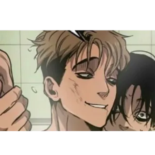 ❤️ Yoon Bum Killing Stalking 耽美, 韩漫, 恐怖, 心理, 谋杀, 虐待, 跟踪 telegram sticker
