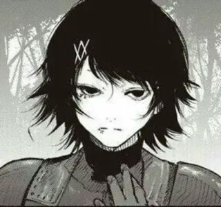 🕷 Touka Kirishima Tokyo Ghoul anime, manga, touka, kirishima, ghoul telegram sticker
