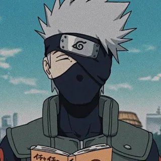 😌 Kakashi Naruto イチャイチャ Anime, Kakashi, Naruto, Ninja, Lendo telegram sticker