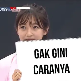 💭 GAK GINI CARANYA telegram sticker