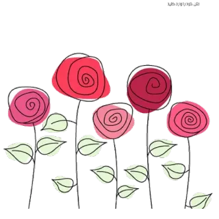 🌹 flowers, roses, floral, pink, red, garden telegram sticker