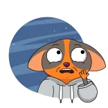 🛸 강아지, 만화, 동물, 일러스트, 스티커 telegram sticker
