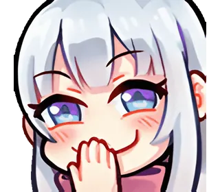 💖 动漫, 女孩, 可爱, 卡哇伊, 表情, 贴纸, 卡通 telegram sticker