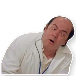 😖 doctor, medical, hospital, funny, shocked, worried telegram sticker