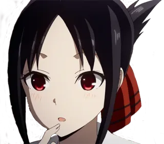 🤔 Kaguya Shinomiya Kaguya-sama: Love Is War Anime, Kaguya-sama, Kaguya, Love is War, Cartoni animati, Manga telegram sticker