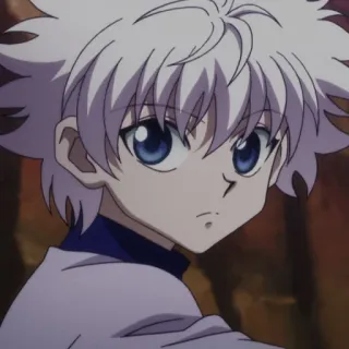 ⚡️ Killua Zoldyck Hunter x Hunter Anime, Killua, Hunter x Hunter, Dibujos animados, Personaje whatsapp sticker