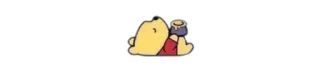 💧 Winnie the Pooh Winnie the Pooh, cartoon, honey, cute, Disney whatsapp sticker