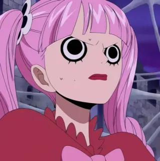 🐰 Perona One Piece Anime, Cartone animato, Perona, One Piece, Principessa fantasma whatsapp sticker