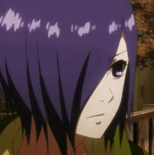 🪁 Touka Kirishima Tokyo Ghoul อนิเมะ, โตเกียว กูล, โทวกะ คิริชิมะ, กูล, มังงะ, การ์ตูน, ญี่ปุ่น telegram sticker
