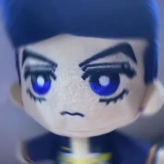 😠 Josuke Higashikata JoJo's Bizarre Adventure anime, peluche, manga, giocattolo, josuke, jojo whatsapp sticker