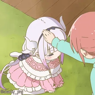 🤗 Kanna Kamui Miss Kobayashi's Dragon Maid telegram sticker