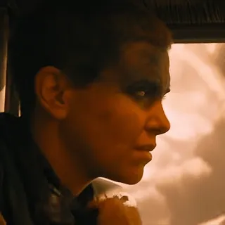 🥷 Furiosa Mad Max: Fury Road Furiosa, Mad Max, movie character, post-apocalyptic, action, Charlize Theron whatsapp sticker