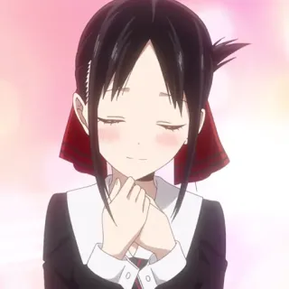 ❤️ Kaguya Shinomiya Kaguya-sama: Love Is War Аниме, Кагуя-сама, Любовь это война, Кагуя Синомия, милый, Манга telegram sticker