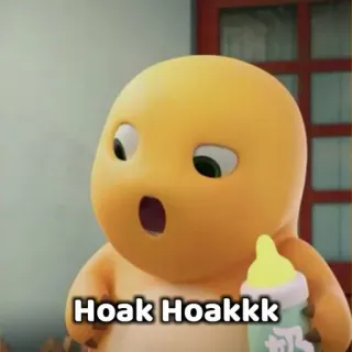 😳 Hoak Hoakkk telegram sticker
