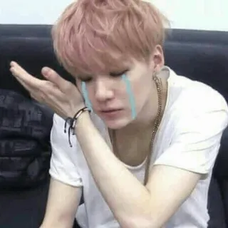😪 piangere, triste, persona, lacrime, emotivo telegram sticker