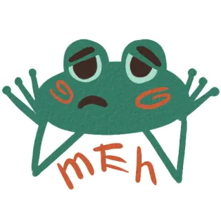 блохастый жаб whatsapp stickers