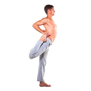 🧘‍♂️ мужчина, йога, поза, фитнес, упражнение, здоровье, баланс, растяжка telegram sticker