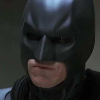 🦇 Batman superhero, dark knight, comic, mask, vigilante telegram sticker
