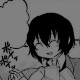 🕷️ ポイッ ポイッ Anime, Manga, Słodkie, Szczęśliwy, Kreskówka, Rysunek whatsapp sticker
