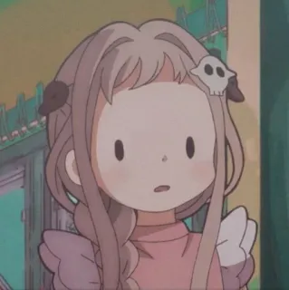 女の子 Emotions 1 // @ZoldyckStickers telegram stickers