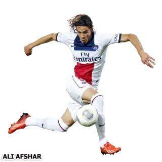 ⚽ ALI'AFSHAR sepak bola, atlet, sepak bola, olahraga, pemain telegram sticker