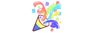 🎉 konfetti, święto, impreza, dekoracja, świąteczny, wydarzenie, zabawa telegram sticker