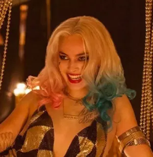 💎 Harley Quinn Suicide Squad Harley Quinn, Suicide Squad, Margot Robbie, DC Comics, villain, character, movie telegram sticker