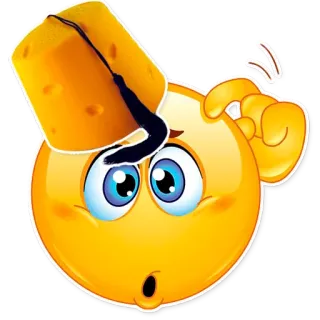 😦 Emoji, Choqué, Fromage, Trap telegram sticker