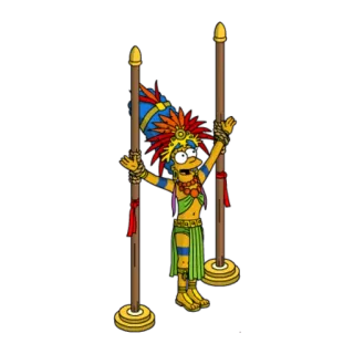 👐 Lisa Simpson cartoon, simpsons, lisa, egyptian telegram sticker