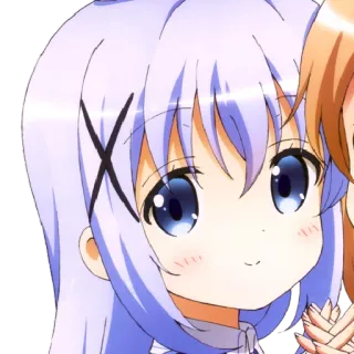 🙂 anime, dibujos animados, chica, personaje whatsapp sticker