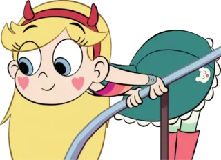 ❓ Star Butterfly Star vs. the Forces of Evil การ์ตูน, เจ้าหญิง, น่ารัก, แอนิเมชัน, เวทมนตร์ telegram sticker
