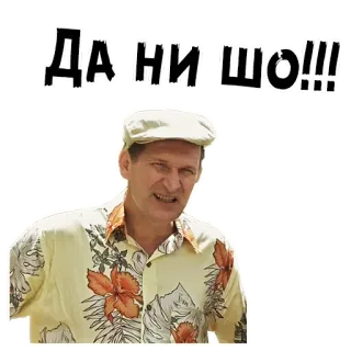 😏 ДА НИ’ШО!!! telegram sticker