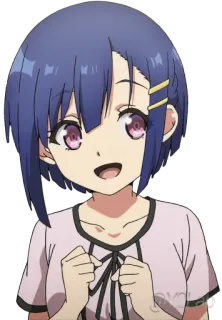 😄 Anime, Garota, Personagem, Fofo, Feminino telegram sticker