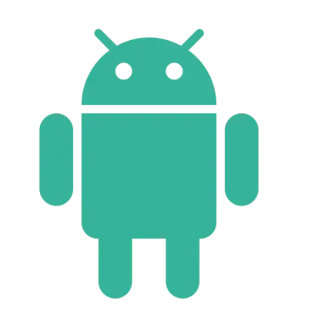 🔵 Android android, robot, technologia, zielony, logo android telegram sticker