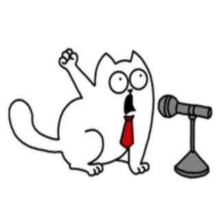 The Cat @StikerDi telegram stickers