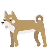 😁 dog, Shiba Inu, pet, animal, cute, domestic telegram sticker