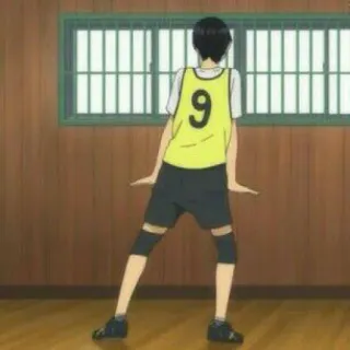 🏐 9 sports, anime, volleyball, jersey whatsapp sticker