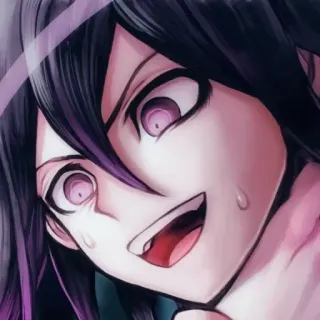 Danganronpa by @anime_stickerr telegram stickers