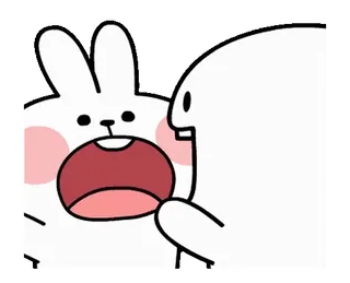 SmilePerson"Hug"@spoiledrabbitsmileperson telegram stickers