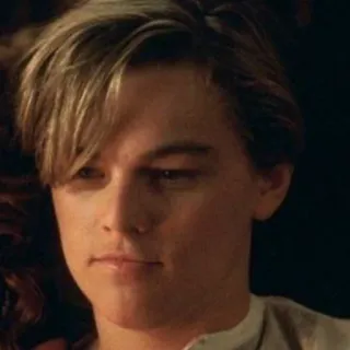 😐 Leonardo DiCaprio Titanic titanic, leonardo dicaprio, aktor, film, jack dawson telegram sticker