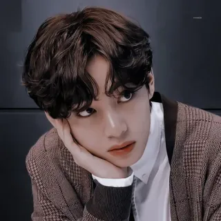 🤎 kpop, mężczyzna, osoba, celebryta, idol, męski whatsapp sticker