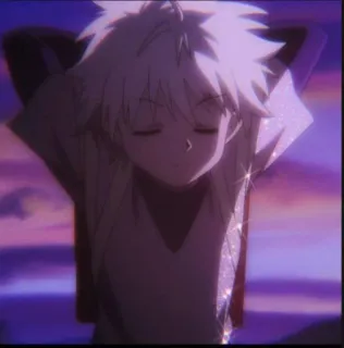💞 Killua Zoldyck Hunter x Hunter Anime, Killua, Hunter x Hunter, Cartone animato, Personaggio telegram sticker
