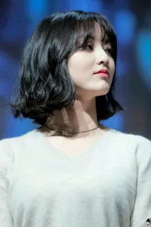 🙄 mulher, retrato, asiática, coreana, celebridade, feminino, pessoa telegram sticker