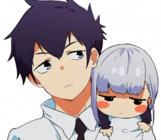 🤗 Аниме, Мультфильмы, Персонажи, Милые, Манга telegram sticker