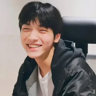 🪄 person, smiling, portrait, youth, teen, asian, boy whatsapp sticker