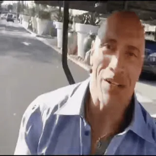 🤯 Dwayne Johnson ดเวย์น จอห์นสัน, เดอะร็อค, นักแสดง, คนดัง telegram sticker