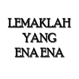 🚟 LEMAHLAH
YANG
ENALNA texto, malayo, tipografía telegram sticker