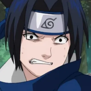 😵‍💫 Sasuke Uchiha Naruto anime, manga, sasuke, naruto, uchiha telegram sticker