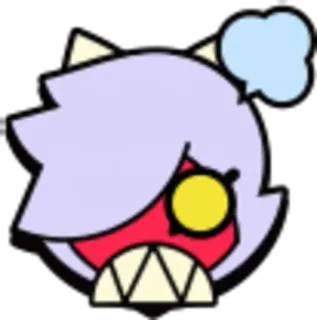 😡 arrabbiato, cartone animato, emozione, personaggio, rabbia whatsapp sticker