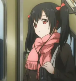 🐾 Nico Yazawa Love Live! Anime, Fille, Personnage, Kawaii, Mignon, Idole, Nico Yazawa, Love Live whatsapp sticker